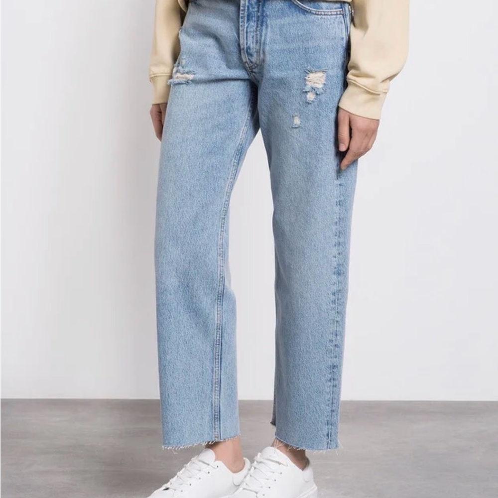 ANINE BING
Gavin blue jeans with slits 26